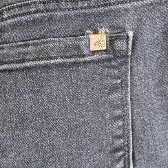 Simply Vera Vera Wang Jeans Women’s 6 Straight Leg Stretch Denim Blue 5 Pocket - Picture 6 of 8